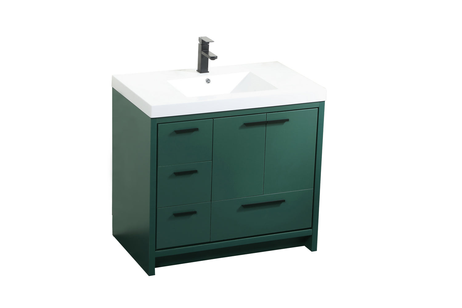 Elegant Lighting - VF46036MGN - Bathroom Vanity Set - Wyatt - Green