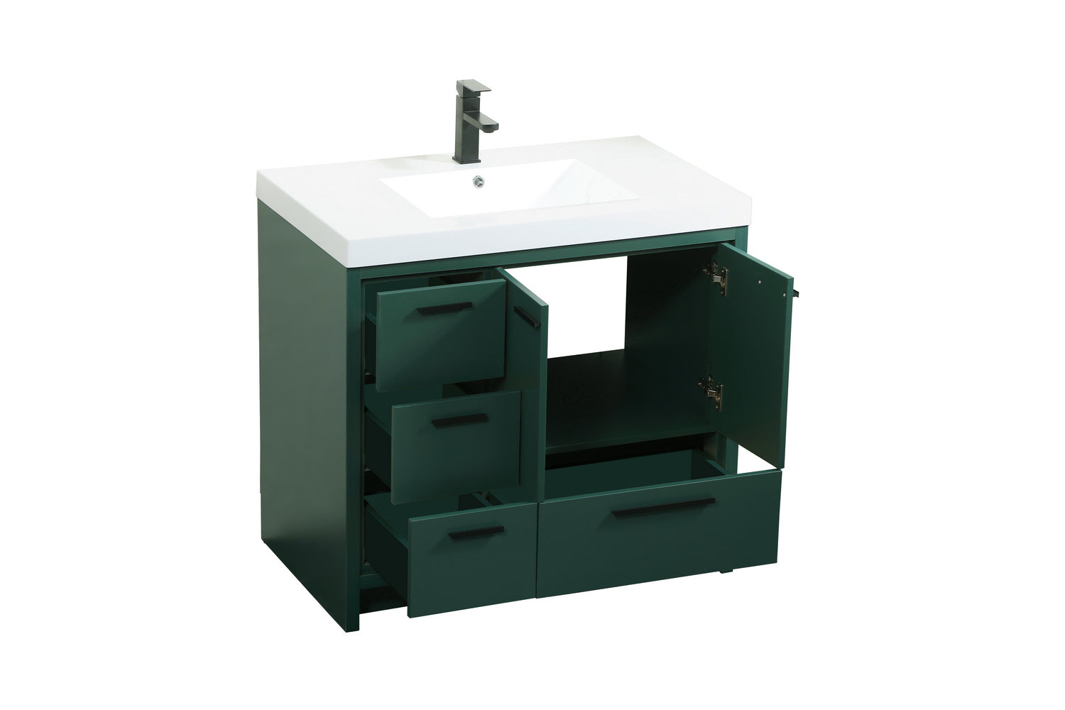 Elegant Lighting - VF46036MGN - Bathroom Vanity Set - Wyatt - Green