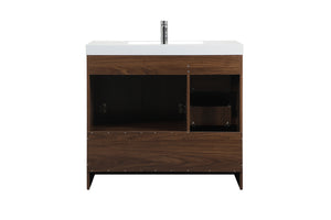 Elegant Lighting - VF46036MWT - Bathroom Vanity Set - Wyatt - Walnut