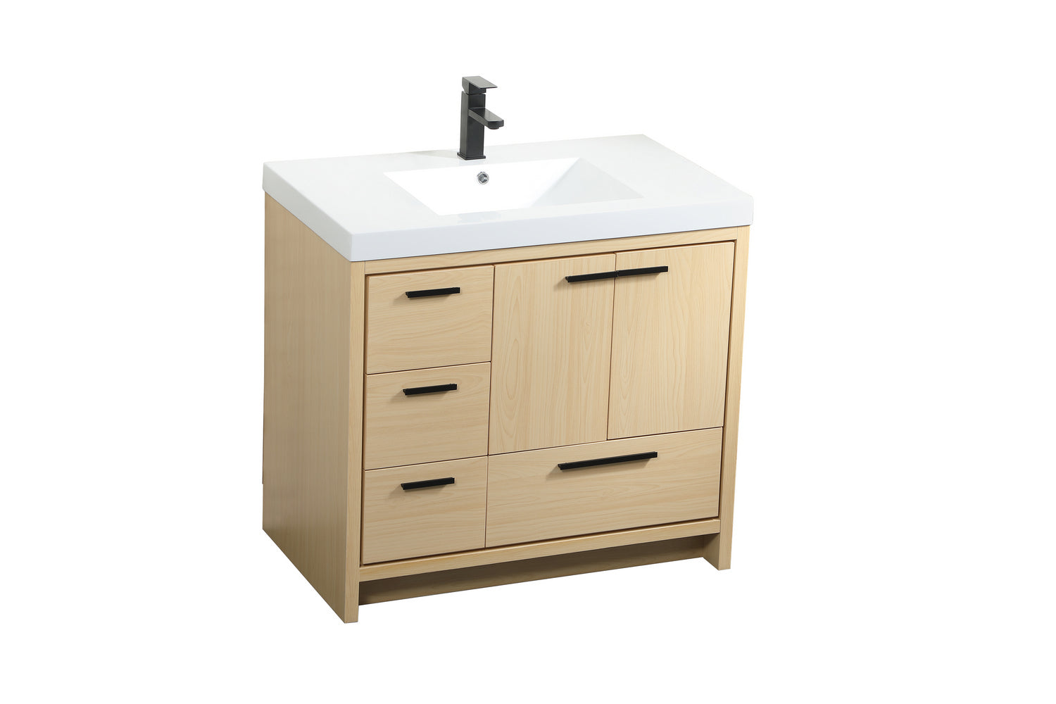 Elegant Lighting - VF46036MMP - Bathroom Vanity Set - Wyatt - Maple