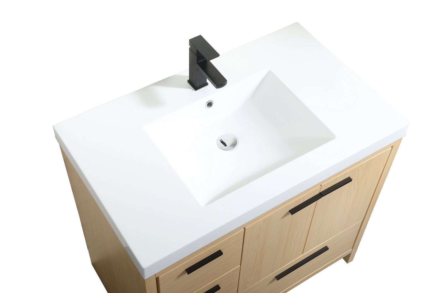 Elegant Lighting - VF46036MMP - Bathroom Vanity Set - Wyatt - Maple