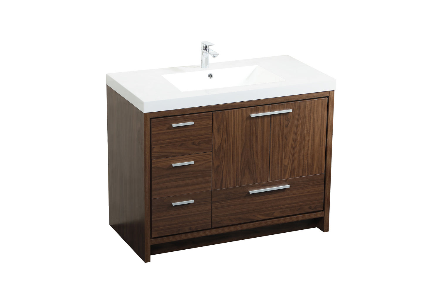 Elegant Lighting - VF46042MWT - Bathroom Vanity Set - Wyatt - Walnut