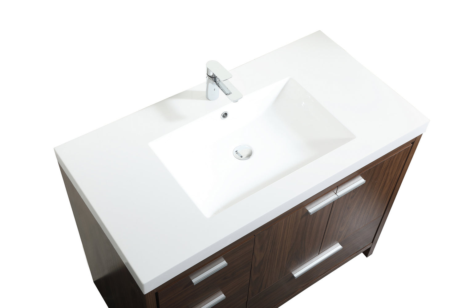 Elegant Lighting - VF46042MWT - Bathroom Vanity Set - Wyatt - Walnut