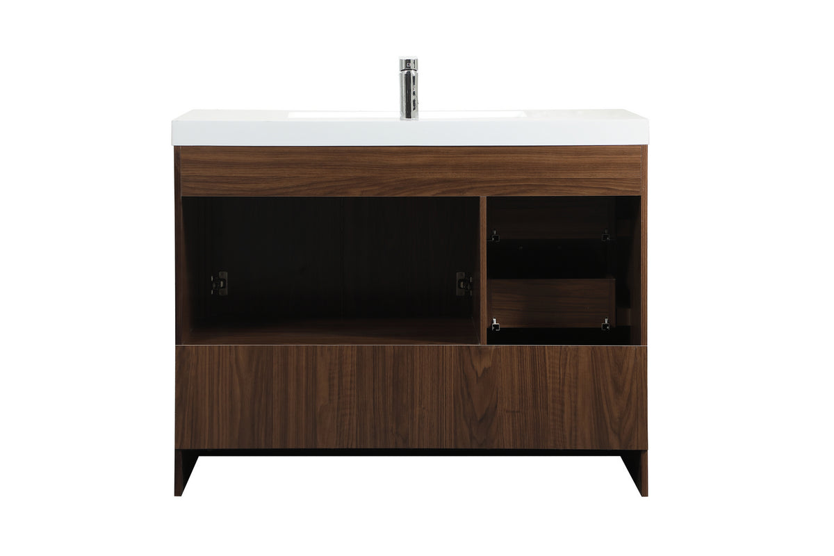 Elegant Lighting - VF46042MWT - Bathroom Vanity Set - Wyatt - Walnut