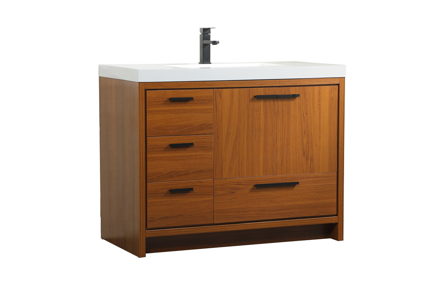 Elegant Lighting - VF46042MTK - Bathroom Vanity Set - Wyatt - Teak