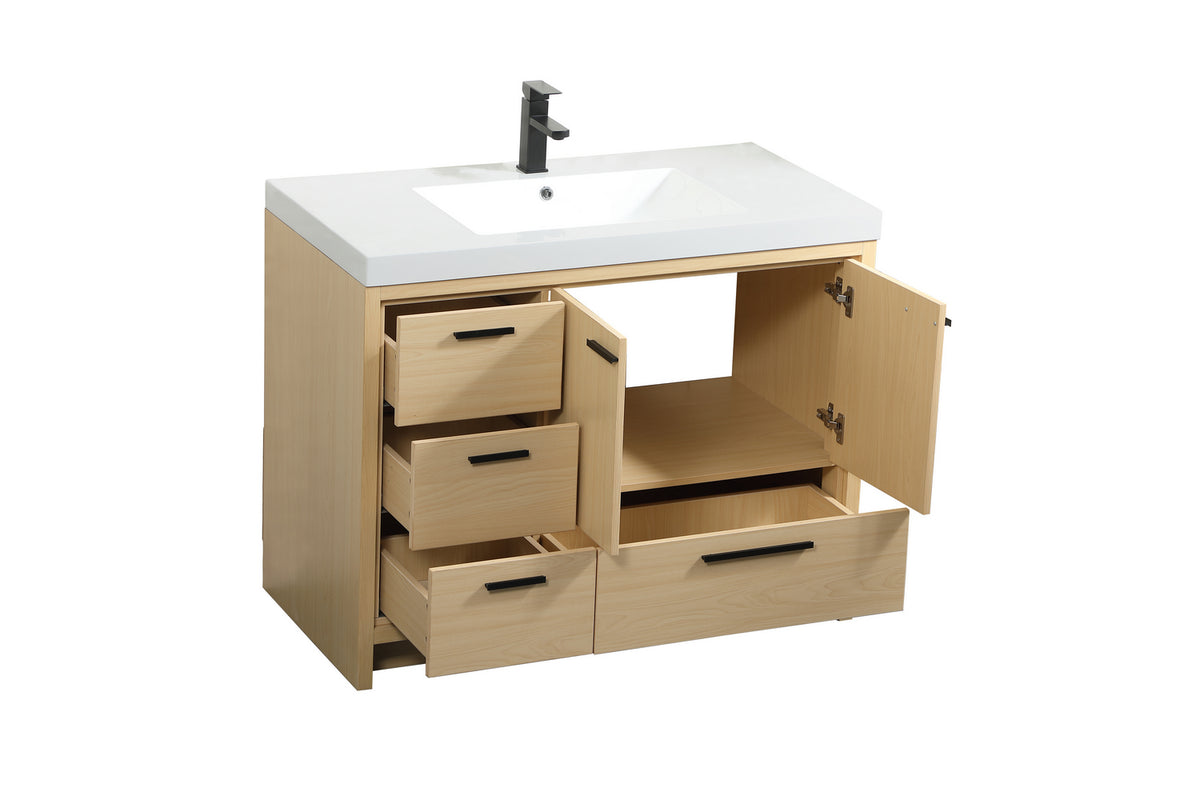 Elegant Lighting - VF46042MMP - Bathroom Vanity Set - Wyatt - Maple