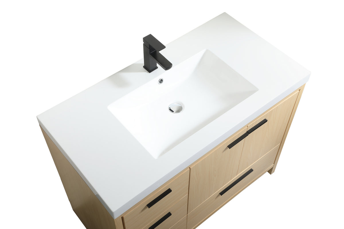 Elegant Lighting - VF46042MMP - Bathroom Vanity Set - Wyatt - Maple