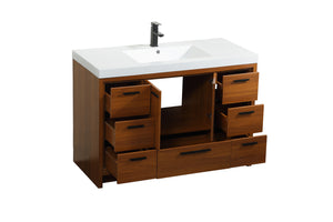 Elegant Lighting - VF46048MTK - Bathroom Vanity Set - Wyatt - Teak