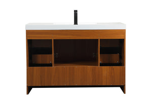 Elegant Lighting - VF46048MTK - Bathroom Vanity Set - Wyatt - Teak