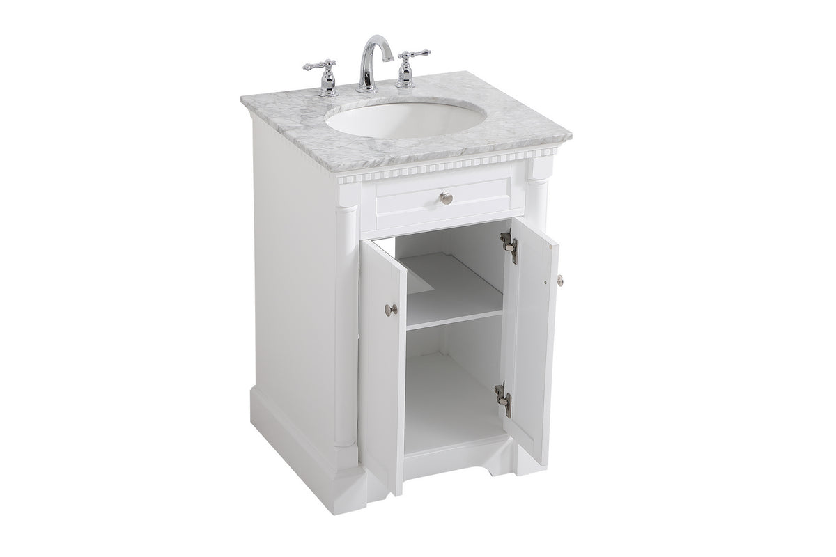 Elegant Lighting - VF53024WH - Bathroom Vanity Set - Clarence - White