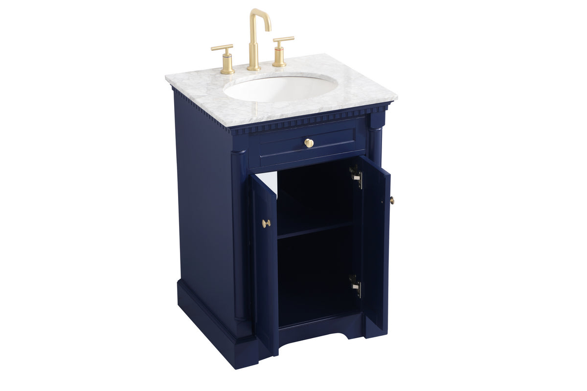 Elegant Lighting - VF53024BL - Bathroom Vanity Set - Clarence - Blue