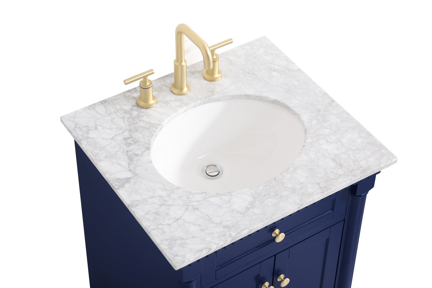 Elegant Lighting - VF53024BL - Bathroom Vanity Set - Clarence - Blue