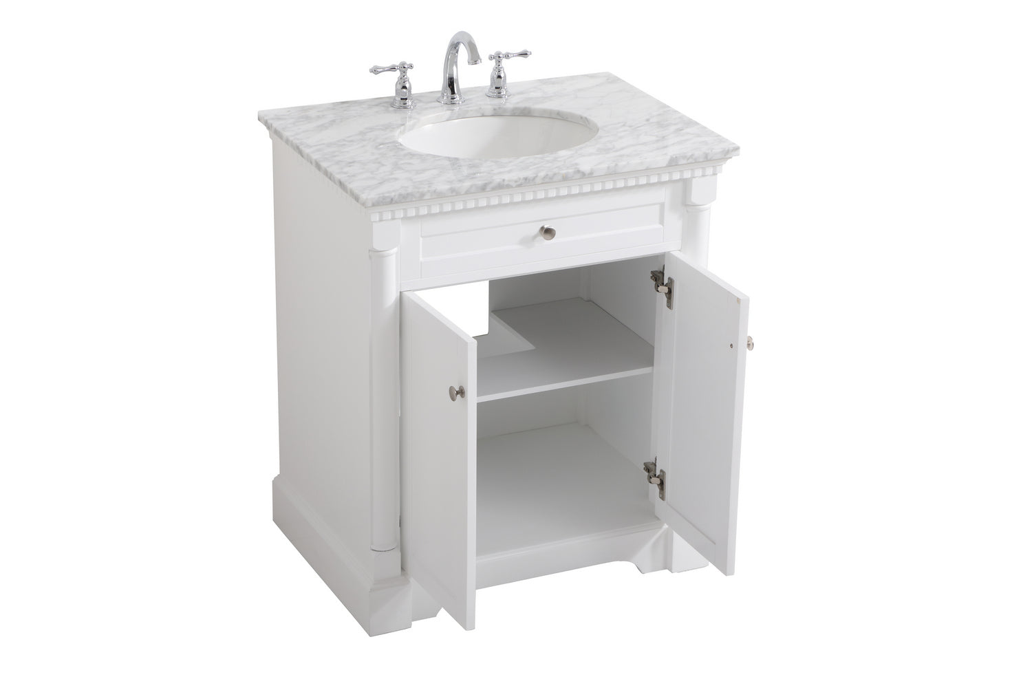 Elegant Lighting - VF53030WH - Bathroom Vanity Set - Clarence - White