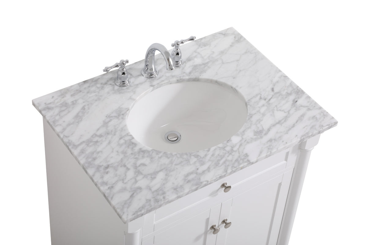 Elegant Lighting - VF53030WH - Bathroom Vanity Set - Clarence - White