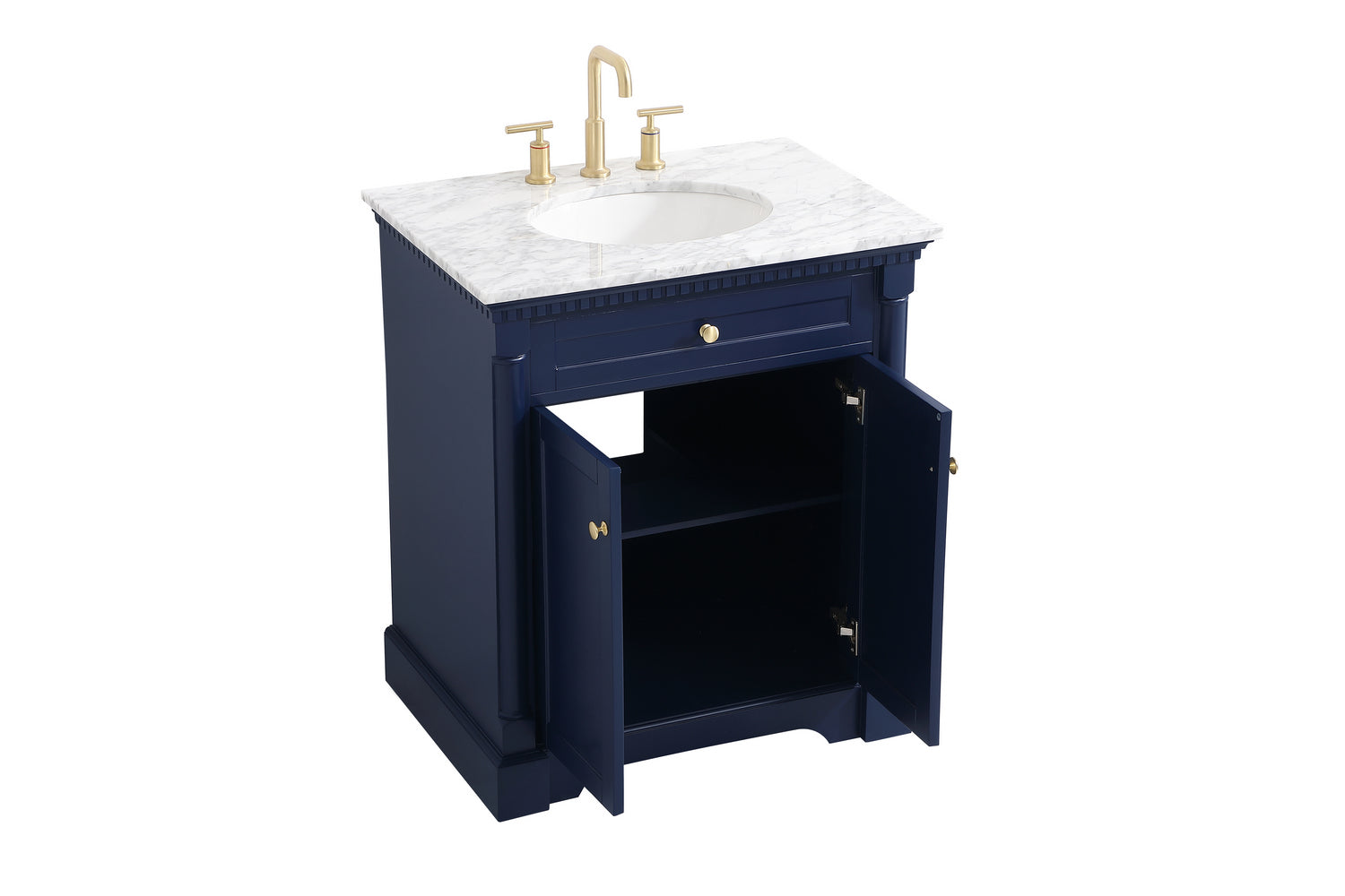 Elegant Lighting - VF53030BL - Bathroom Vanity Set - Clarence - Blue