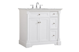 Elegant Lighting - VF53036WH - Bathroom Vanity Set - Clarence - White