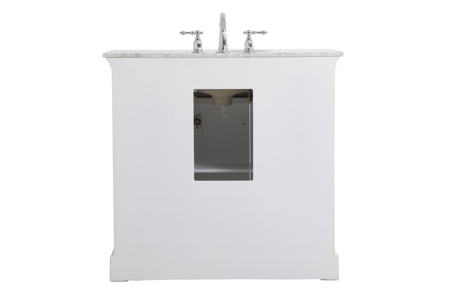 Elegant Lighting - VF53036WH - Bathroom Vanity Set - Clarence - White