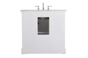 Elegant Lighting - VF53036WH - Bathroom Vanity Set - Clarence - White