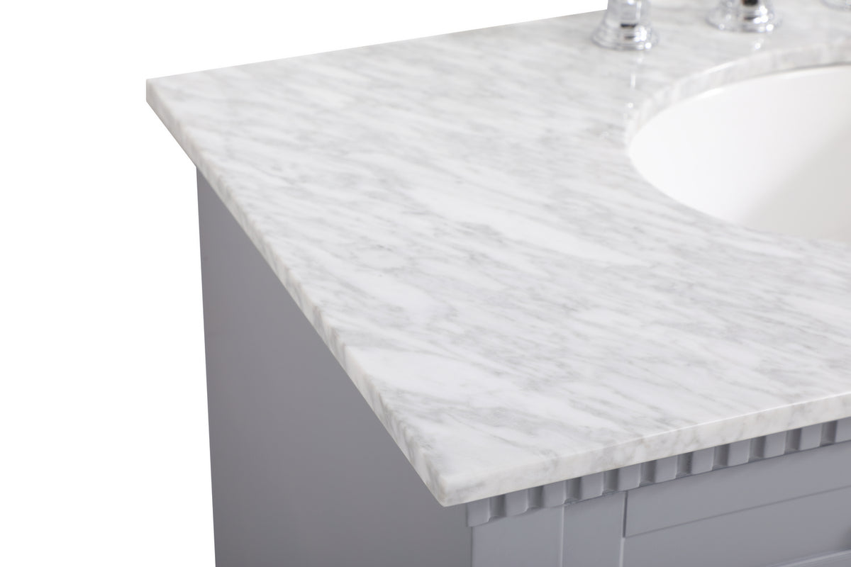 Elegant Lighting - VF53036GR - Bathroom Vanity Set - Clarence - Grey