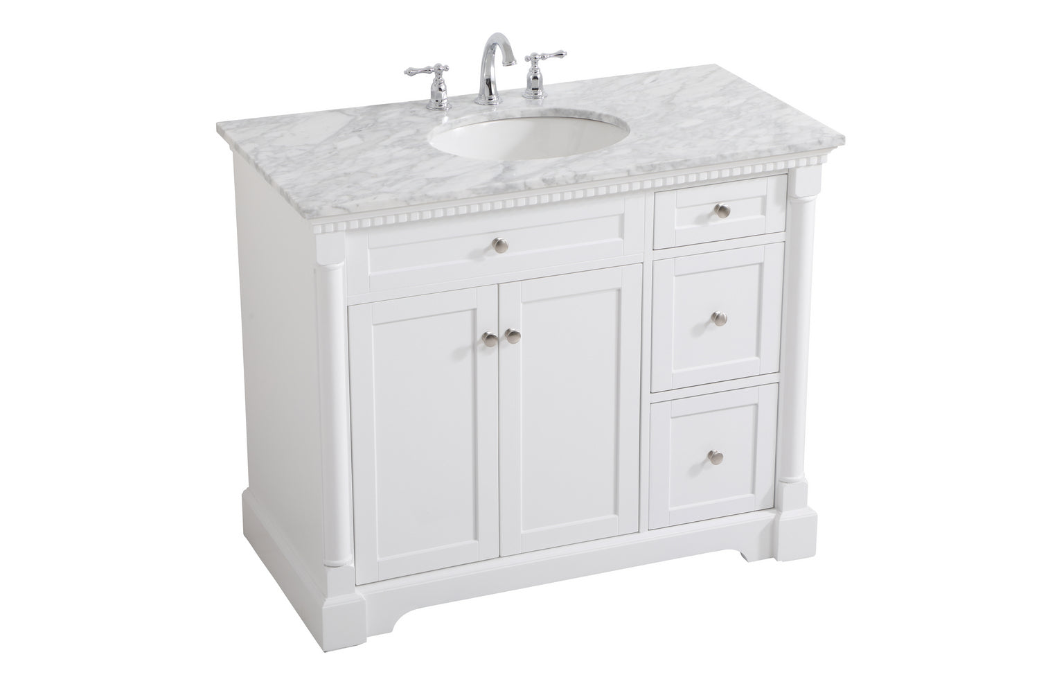 Elegant Lighting - VF53042WH - Bathroom Vanity Set - Clarence - White