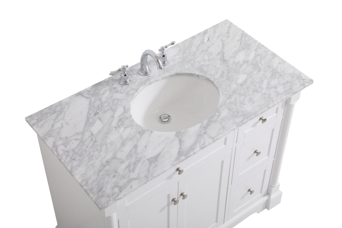 Elegant Lighting - VF53042WH - Bathroom Vanity Set - Clarence - White