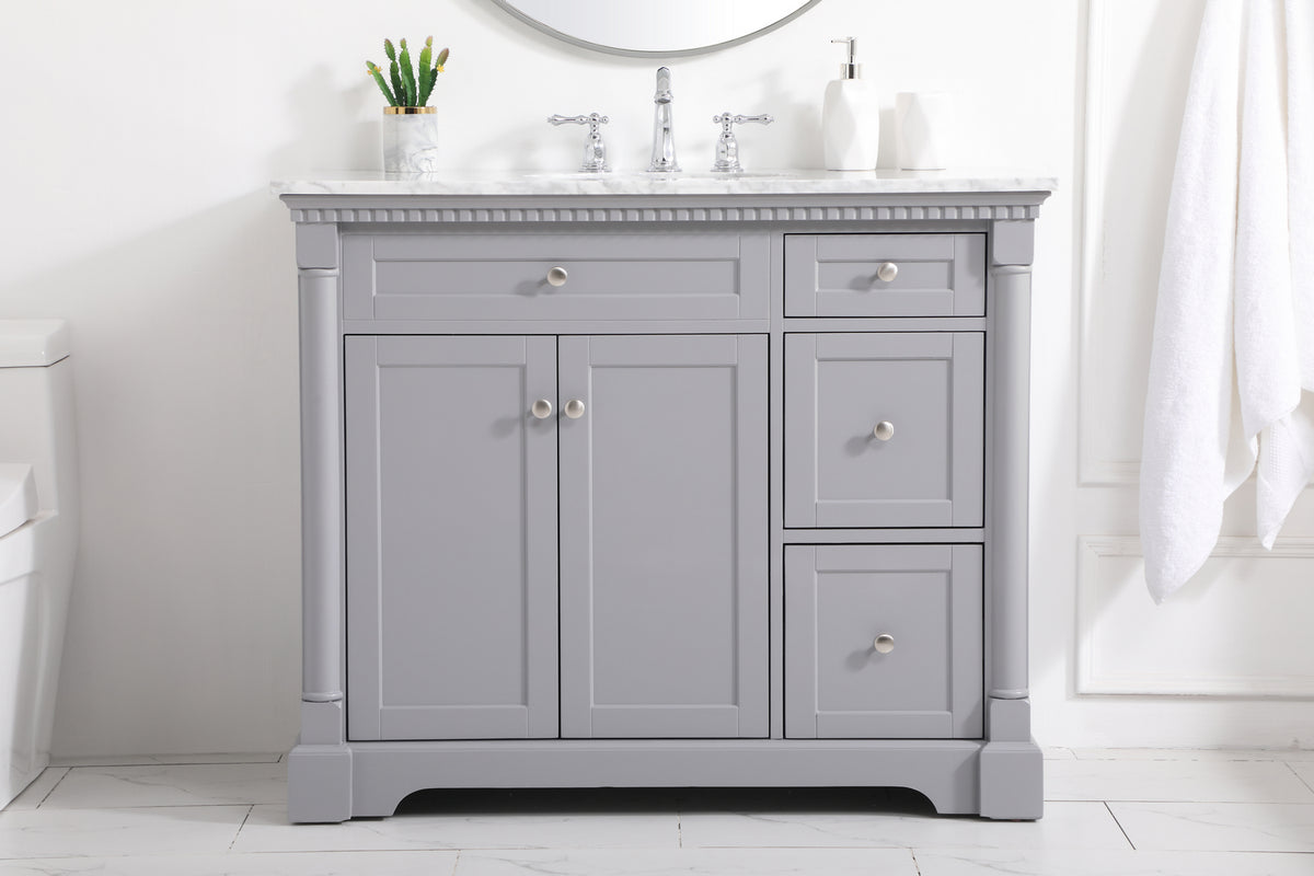 Elegant Lighting - VF53042GR - Bathroom Vanity Set - Clarence - Grey