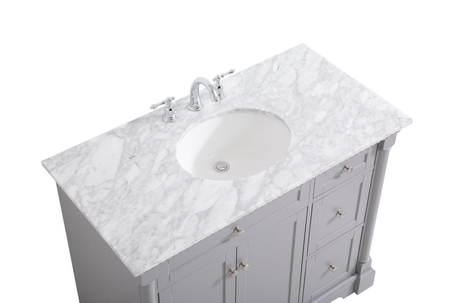 Elegant Lighting - VF53042GR - Bathroom Vanity Set - Clarence - Grey