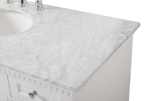 Elegant Lighting - VF53048WH - Bathroom Vanity Set - Clarence - White