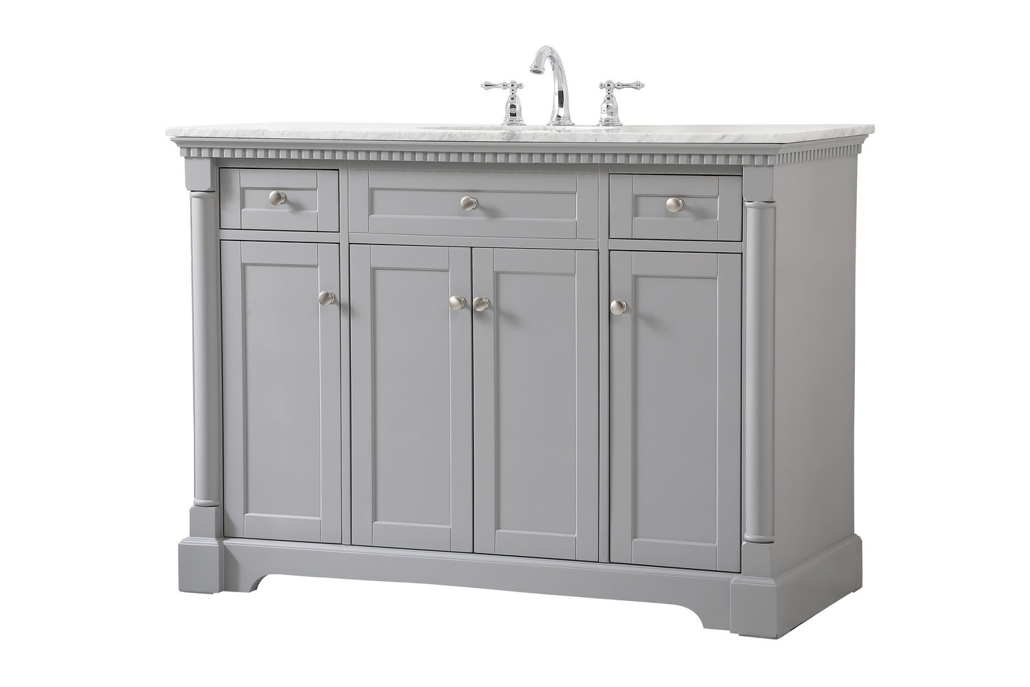 Elegant Lighting - VF53048GR - Bathroom Vanity Set - Clarence - Grey