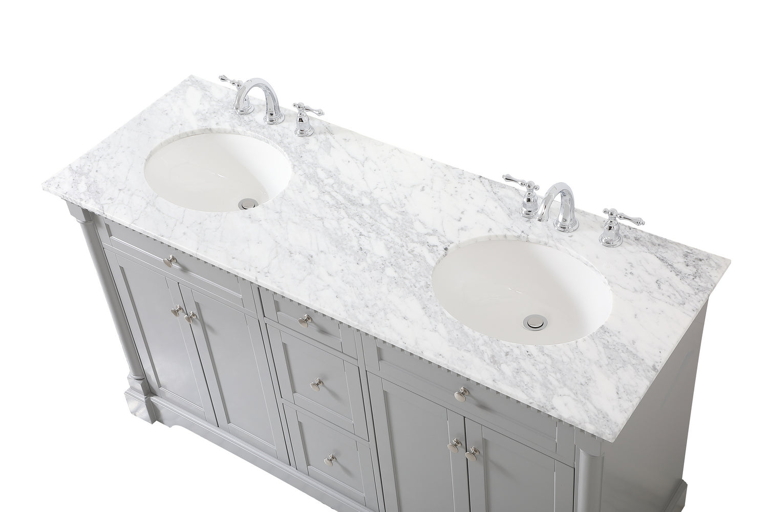 Elegant Lighting - VF53060DGR - Bathroom Vanity Set - Clarence - Grey