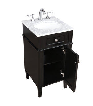 Elegant Lighting - VF12518BK - Bathroom Vanity Set - Park Avenue - Black