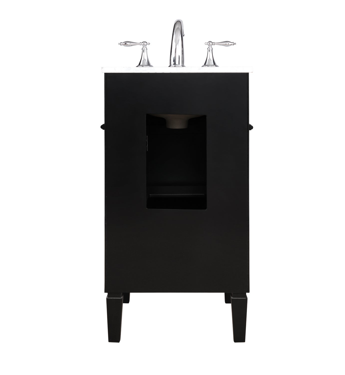 Elegant Lighting - VF12518BK - Bathroom Vanity Set - Park Avenue - Black