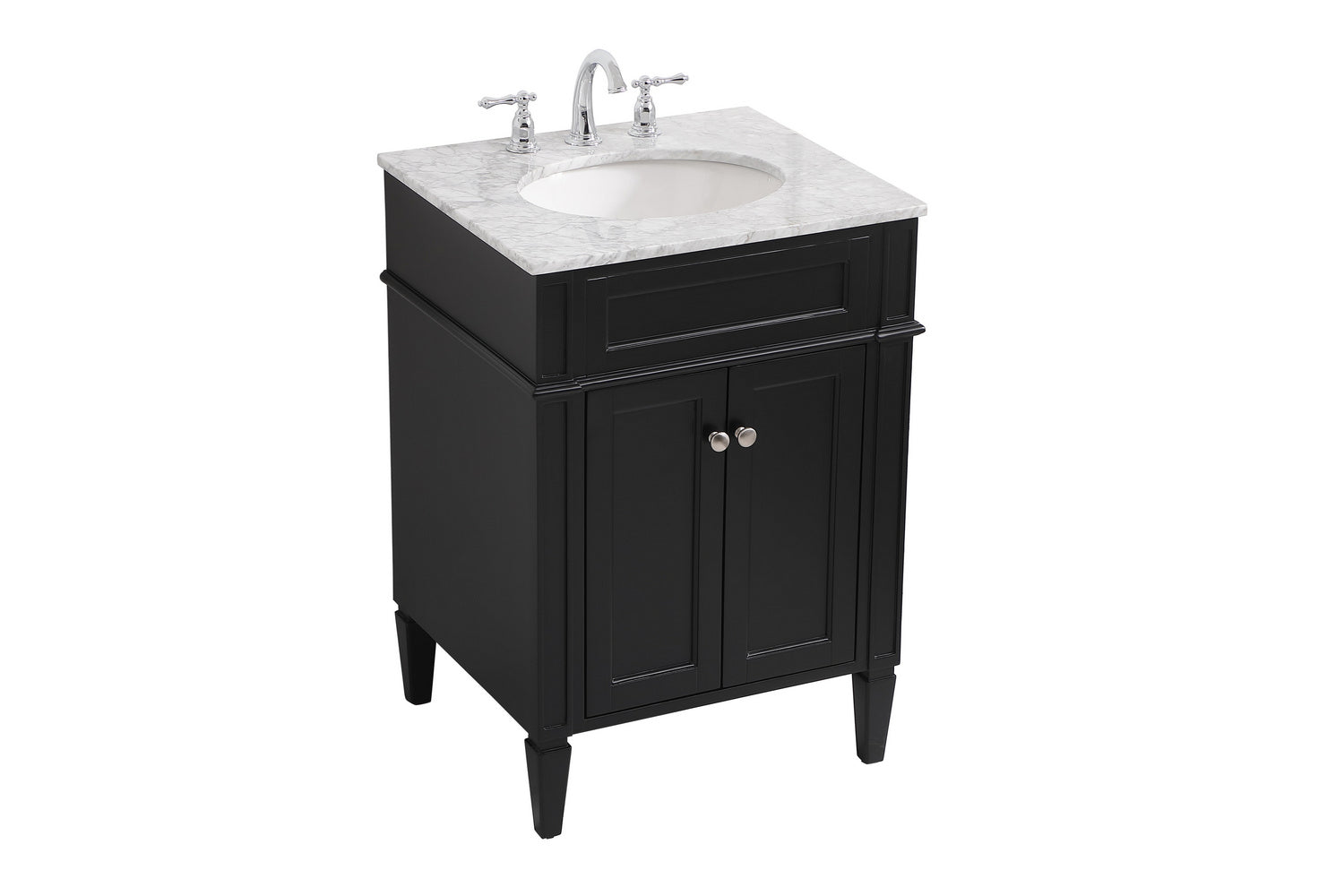 Elegant Lighting - VF12524BK - Bathroom Vanity Set - Park Avenue - Black