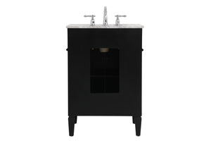 Elegant Lighting - VF12524BK - Bathroom Vanity Set - Park Avenue - Black