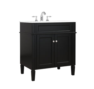 Elegant Lighting - VF12530BK - Bathroom Vanity Set - Park Avenue - Black