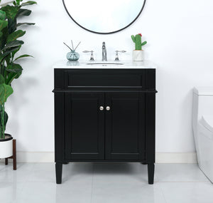 Elegant Lighting - VF12530BK - Bathroom Vanity Set - Park Avenue - Black