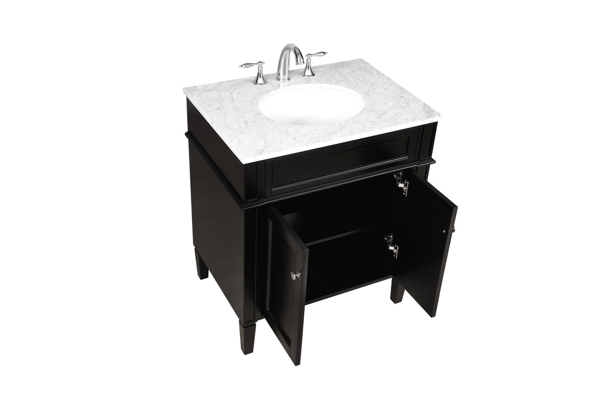 Elegant Lighting - VF12530BK - Bathroom Vanity Set - Park Avenue - Black