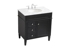 Elegant Lighting - VF12532BK - Bathroom Vanity Set - Park Avenue - Black