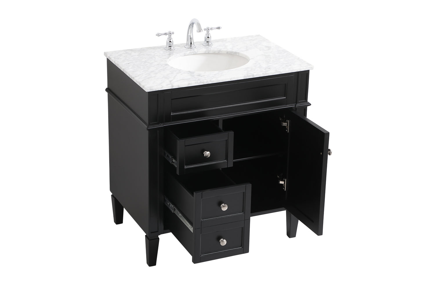 Elegant Lighting - VF12532BK - Bathroom Vanity Set - Park Avenue - Black