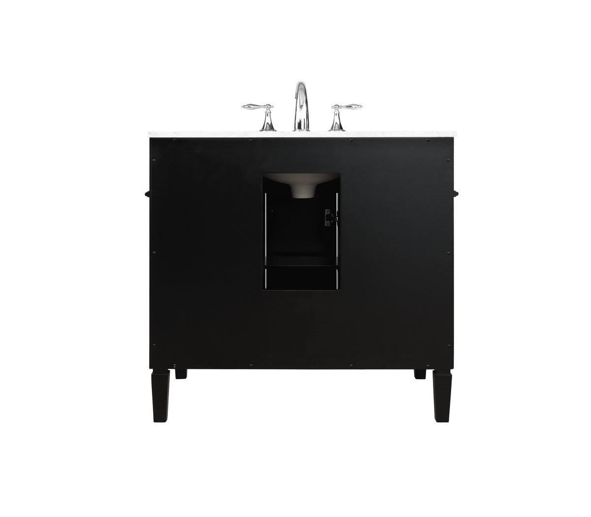 Elegant Lighting - VF12536BK - Bathroom Vanity Set - Park Avenue - Black