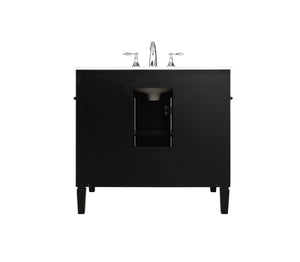 Elegant Lighting - VF12536BK - Bathroom Vanity Set - Park Avenue - Black