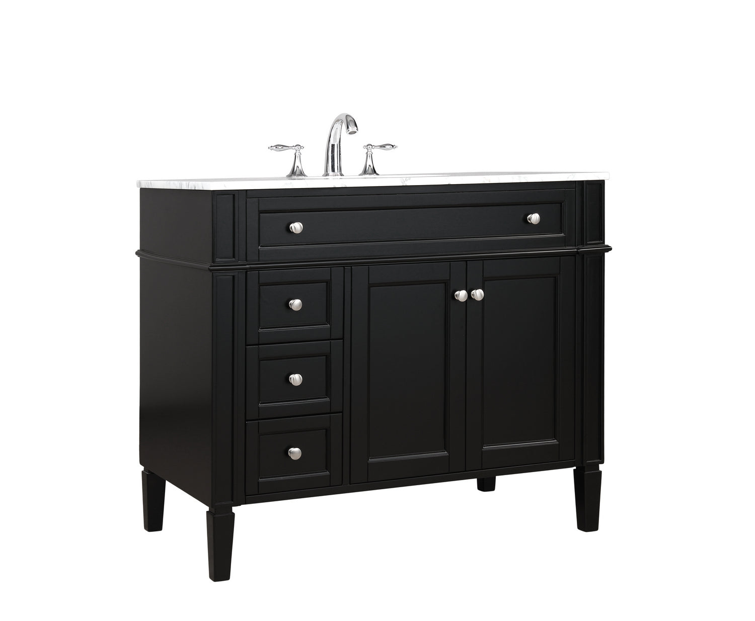 Elegant Lighting - VF12540BK - Bathroom Vanity Set - Park Avenue - Black