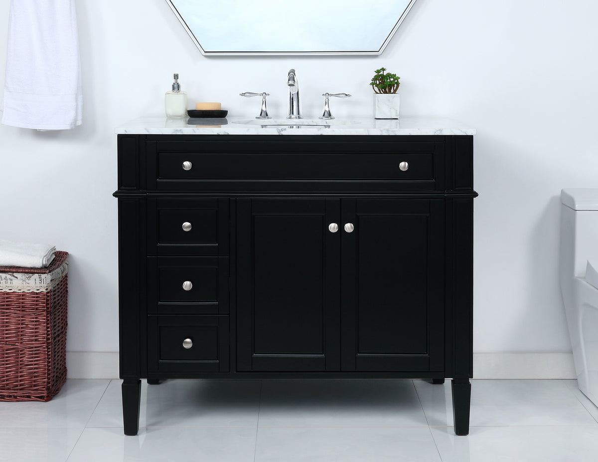 Elegant Lighting - VF12540BK - Bathroom Vanity Set - Park Avenue - Black