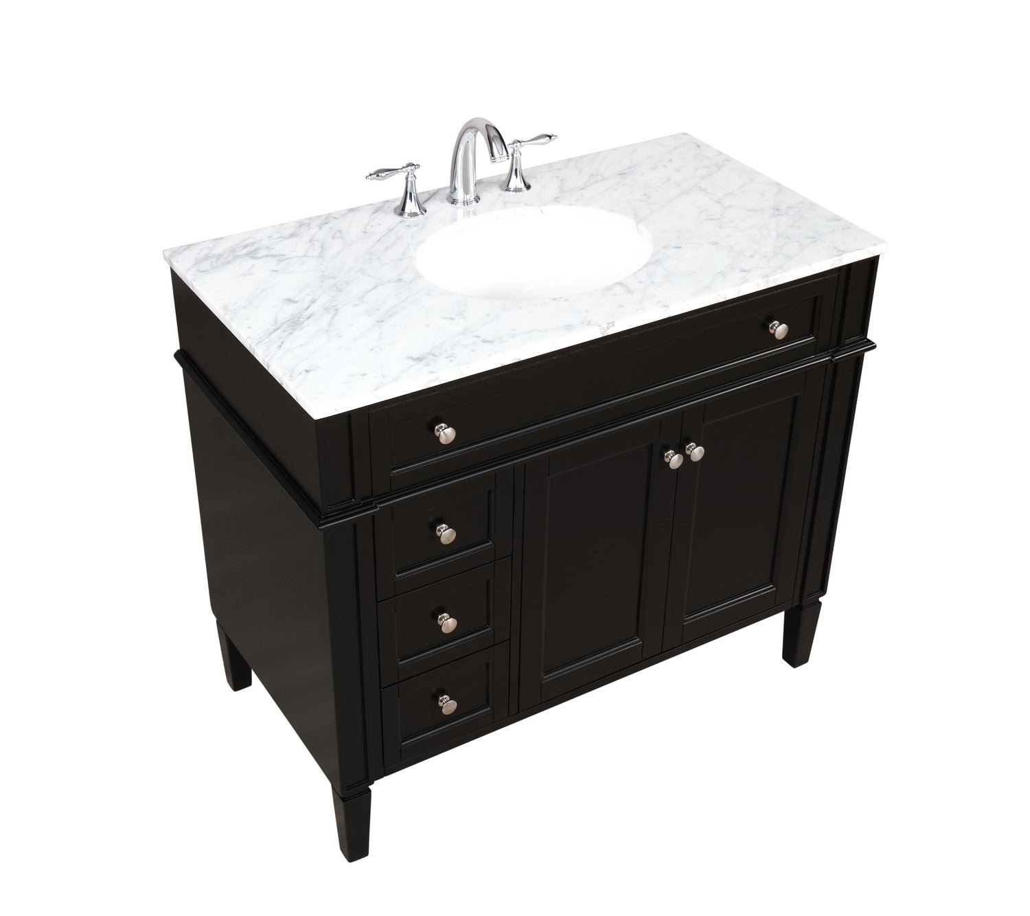 Elegant Lighting - VF12540BK - Bathroom Vanity Set - Park Avenue - Black