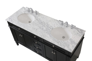 Elegant Lighting - VF12560DBK - Bathroom Vanity Set - Park Avenue - Black