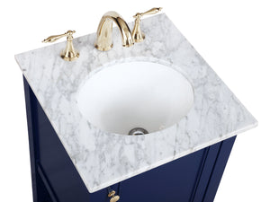 Elegant Lighting - VF27019BL - Bathroom Vanity Set - Metropolis - Blue