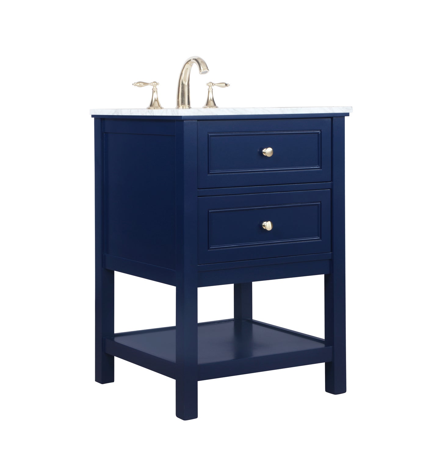 Elegant Lighting - VF27024BL - Bathroom Vanity Set - Metropolis - Blue