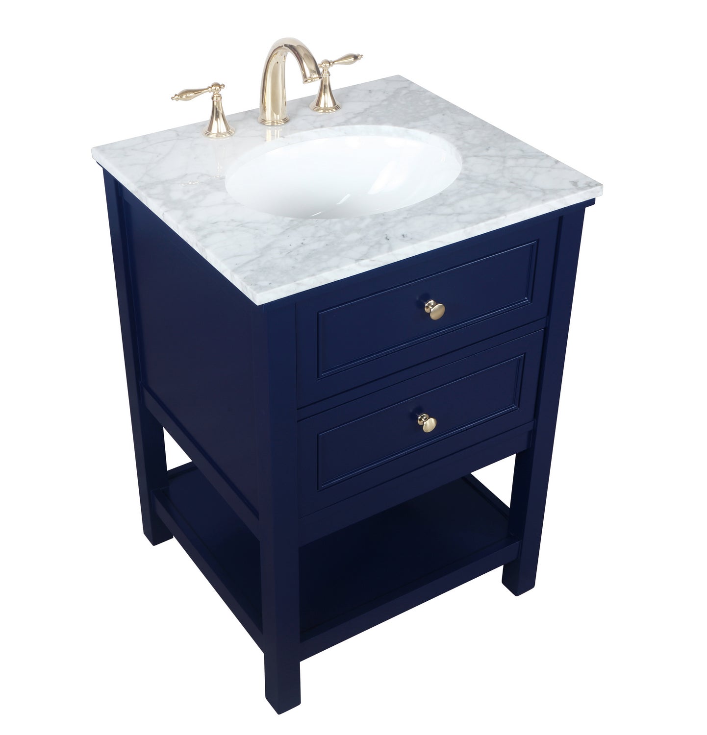 Elegant Lighting - VF27024BL - Bathroom Vanity Set - Metropolis - Blue