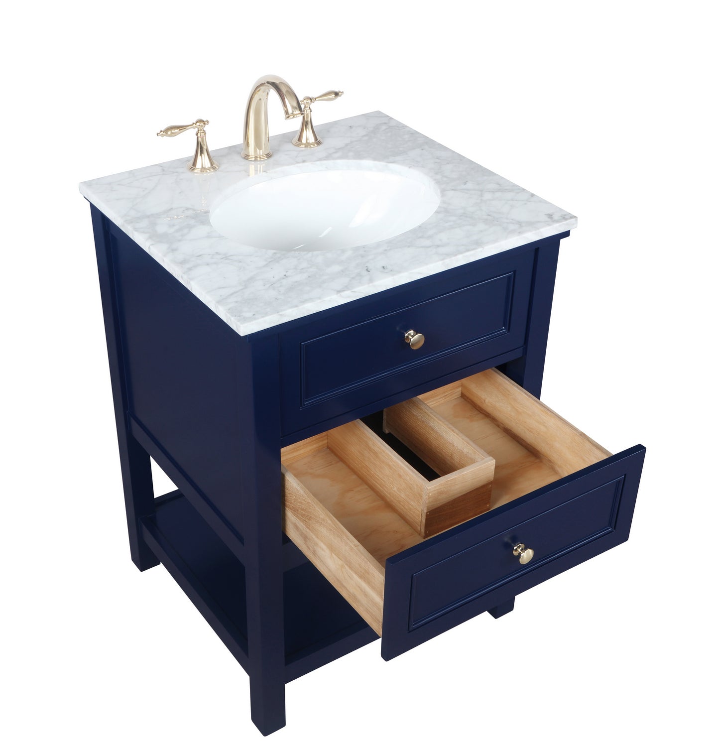 Elegant Lighting - VF27024BL - Bathroom Vanity Set - Metropolis - Blue