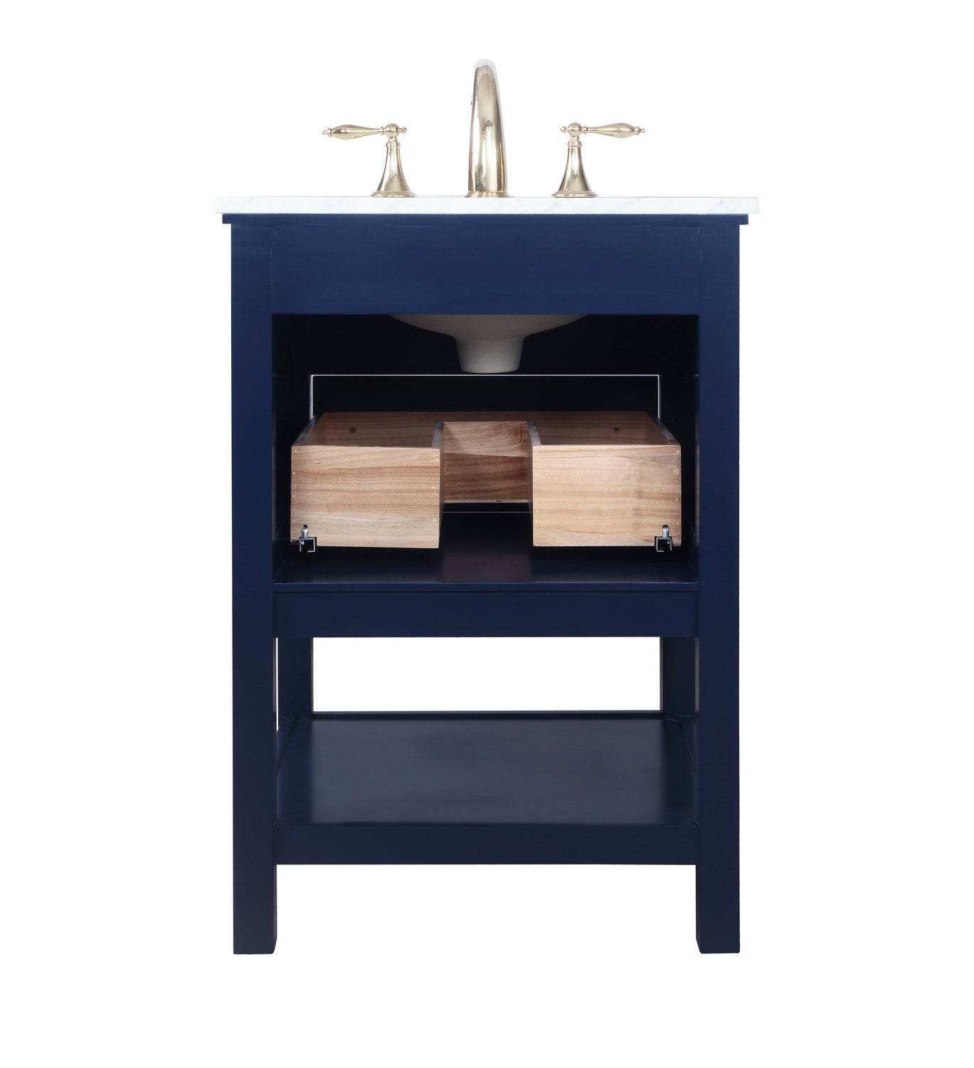 Elegant Lighting - VF27024BL - Bathroom Vanity Set - Metropolis - Blue